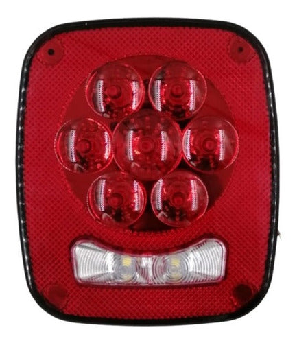 Plafon Para Camion Tipo Willy 9 Led 4 Funciones
