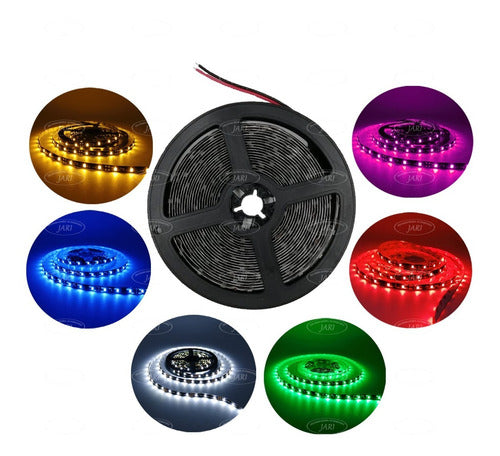 Rollo Led 3528 5 Mts Azul, Blanco, Rojo, Verde Y Ambar