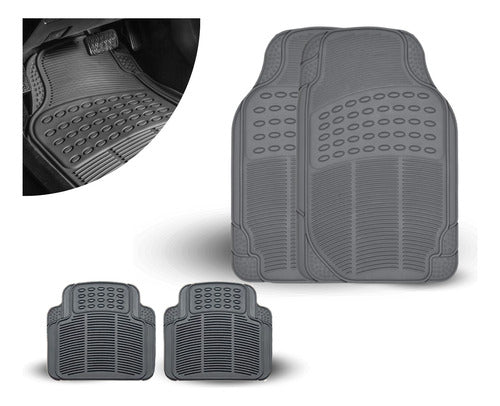 1 Juego Tapetes 4pz Uso Rudo Universal Tunix Tap-264