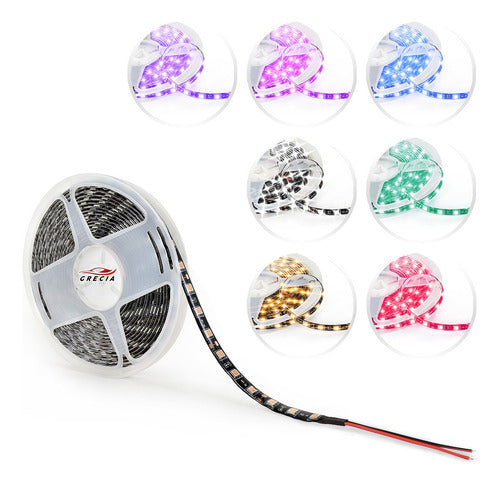 Tira Led Tunix La-frh55050 5050 Rosa 5m