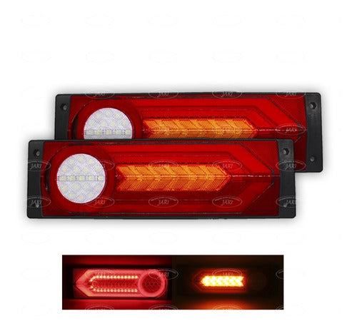 Par Plafones Calavera Gel Slim Nissan Estaquitas Np300 12v