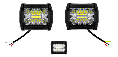 Par Faros 60w Dually Auxiliar 6000k
