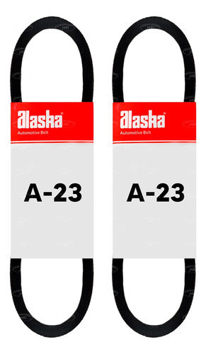 2 Bandas Automotrices A23 Alaska Tipo (hi Pawer) Lisa