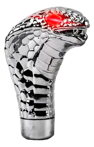 Perilla Palanca Automotiz Universal Cabeza De Cobra Con Luz