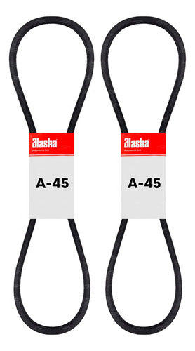 2 Bandas Automotrices A45 Alaska Tipo (hi Pawer) Lisa