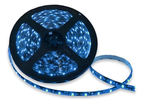 Tira Led Tunix La-frh5 3528 Azul 5m 12v