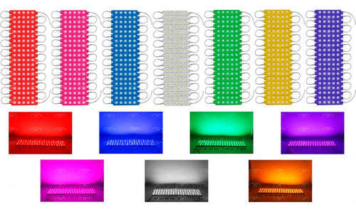Modulo Encapsulado 5 Led 5630 (100 Piezas) Varios Colores