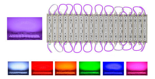 Modulo Led 5050 (20 Piezas) Rojo Azul Ámbar Verde Y Blanco