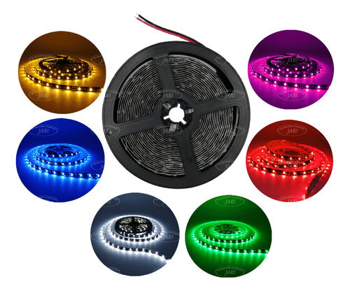 Rollo Led 3528 5 Mts Azul, Blanco, Rojo, Verde Y Ambar