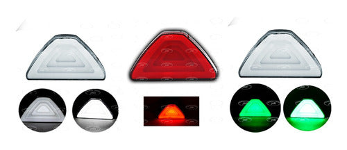 Luz Trasera Stop Plasma Gel Auto Moto Universal