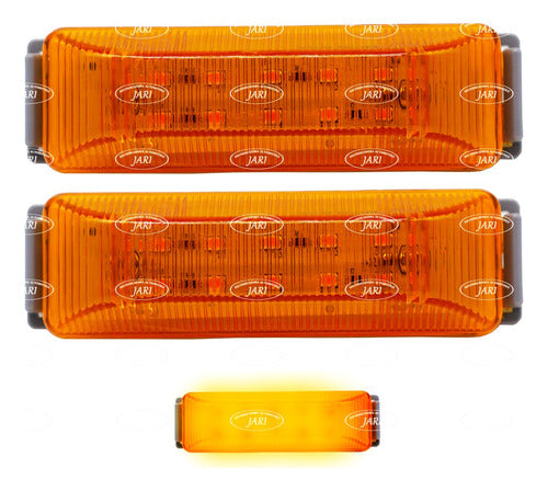 Par Plafon 12 Led Lateral 12w Fijo Estrobo 12-24v