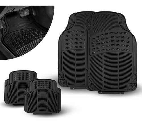 1 Juego Tapetes 4pz Uso Rudo Universal Tunix Tap-264