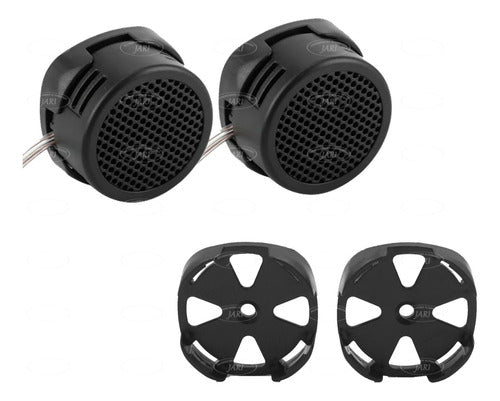 Par Tweeters De Audio Mini Con Base 3.5 Cm