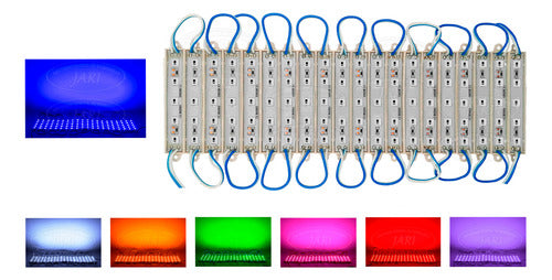 Modulo Led 5050 (20 Piezas) Rojo Azul Ámbar Verde Y Blanco